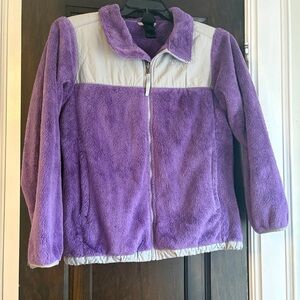 The North Face Purple and Grey Girl’s Fleece